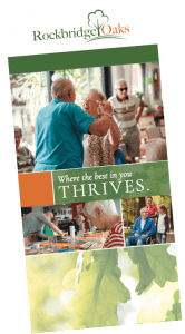 Rockbridge Oaks senior living brochure