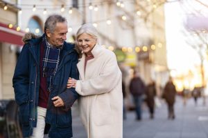 Holiday Activities for Seniors with Alzheimers like a cozy stroll down mainstreet with friends