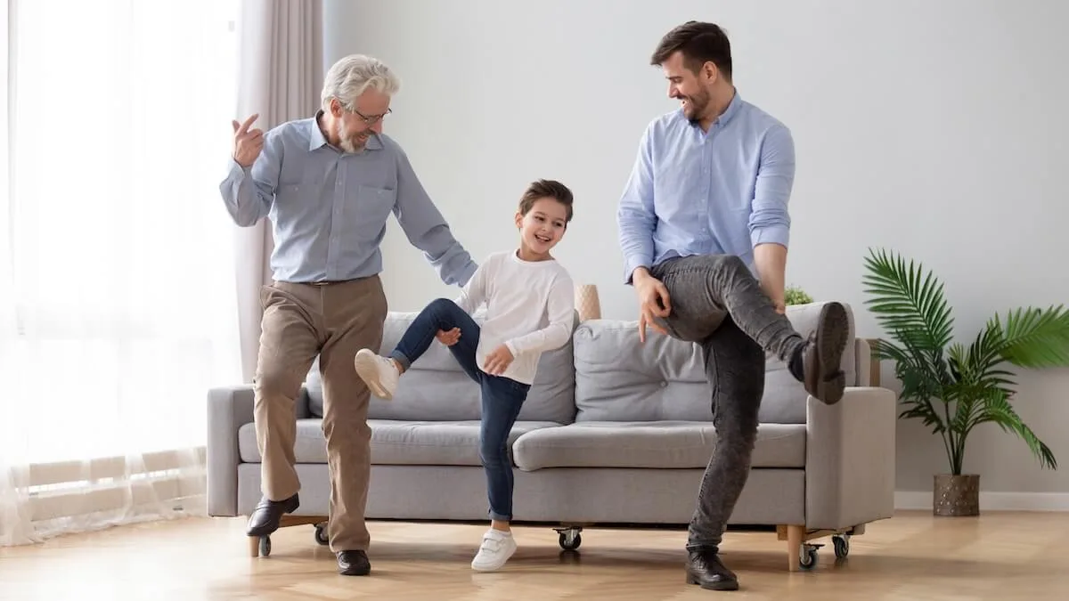 shutterstock_1504134989 1 - Rockbridge Oaks Family dancing together for Fathers Day